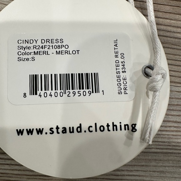 NWT Staud shirt dress women’s small - Picture 6 of 6